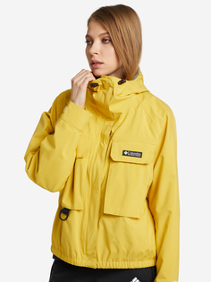 Куртка утепленная женская Columbia W Field Creek Fraser Cropped Shell, Желтый