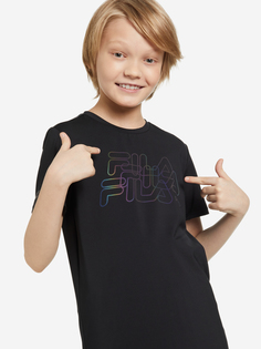 Футболка для мальчиков FILA, Черный