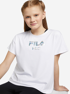 Футболка для девочек FILA, Белый