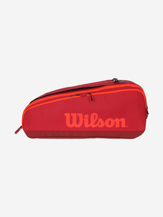 Сумка для 12 ракеток Wilson Tour Maroon, Красный