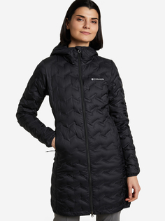 Куртка пуховая женская Columbia Delta Ridge Long Down Jacket, Черный