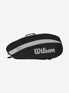 Сумка для 12 ракеток Wilson RF Team, Черный