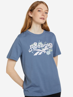 Футболка женская Reebok Identity, Голубой