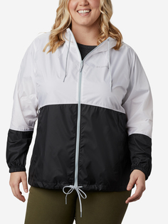 Куртка женская Columbia Flash Forward Windbreaker, Plus Size, Белый