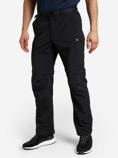 Брюки-шорты мужские Columbia Silver Ridge Convertible Pant, Черный