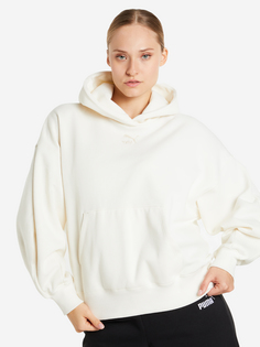 Худи женская PUMA Classics Oversized, Бежевый