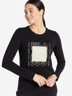 Лонгслив женский FILA, Черный