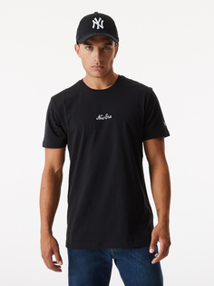 Футболка мужская New Era Essential Script, Черный