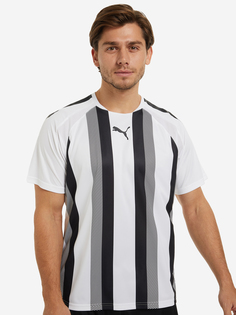 Футболка мужская PUMA teamLIGA Striped Jersey, Белый