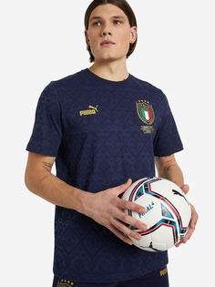 Футболка мужская PUMA Figc Graphic Winner, Синий