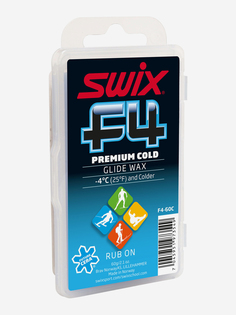 Мазь скольжения Swix F4 Premium Cold, твердая с пробкой, 60 гр, Мультицвет