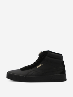 Кеды утепленные женские PUMA Carina Mid, Черный