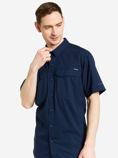 Рубашка мужская Columbia Silver Ridge Lite Short Sleeve Shirt, Синий