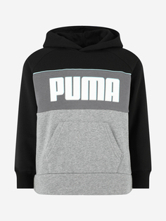 Худи для мальчиков PUMA Alpha, Черный