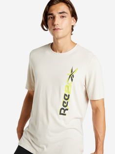 Футболка мужская Reebok Myt Graphic, Бежевый