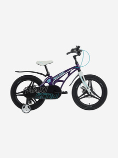 Велосипед детский Maxiscoo Cosmic Deluxe 18", Фиолетовый