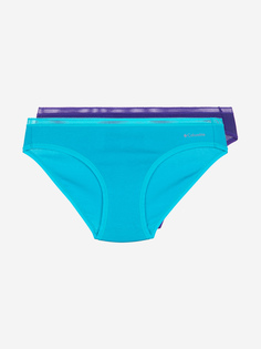 Трусы женские, 2 шт. Columbia Cotton Stretch with Elastic, Синий