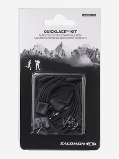 Шнурки Salomon Quicklace Kit, Черный