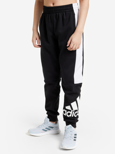 Брюки для мальчиков adidas Colorblock, Черный