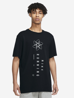 Футболка мужская Nike Dri-FIT Run Division, Черный