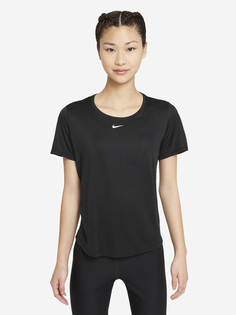 Футболка женская Nike Dri-FIT One, Plus size, Черный
