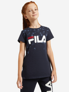 Футболка для девочек FILA, Синий