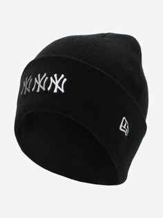 Шапка New Era Multi Logo Beanie, Черный