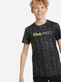 Футболка для мальчиков FILA, Черный