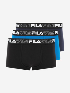 Трусы мужские FILA, 3 штуки, Черный