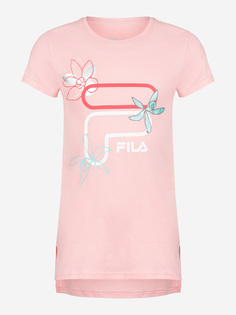 Футболка для девочек FILA, Розовый