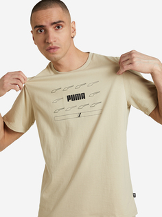Футболка мужская PUMA RAD/CAL Graphic, Бежевый