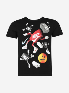 Футболка для мальчиков Nike Oversized Boxy, Черный