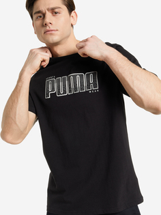 Футболка мужская PUMA Athletics, Черный