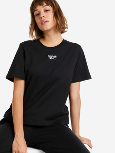 Футболка женская Reebok Classics Small Logo, Черный