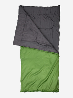 Спальный мешок Outventure Oregon T+15 левосторонний, Зеленый