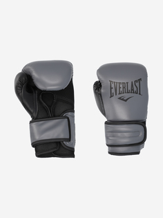 Перчатки боксерские Everlast PowerLock 2, Серый