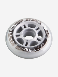Набор колес для роликов Reaction 80 мм, 82А, 4 шт, Серый Re:Action