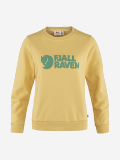 Свитшот женский Fjallraven Logo, Желтый