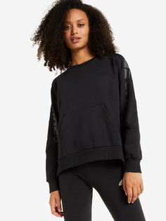 Толстовка женская adidas Wording Loose Fit, Черный