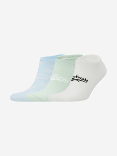 Носки Reebok Classics Invisible, 3 пары, Белый