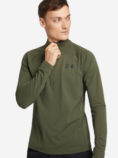 Джемпер мужской Mountain Hardwear Mountain Stretch Half Zip, Зеленый