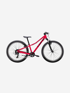 Велосипед подростковый женский Trek Precaliber 24 8-speed Suspension 24", 2022, Красный