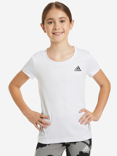 Футболка для девочек adidas Aeroready 3-Stripes, Белый