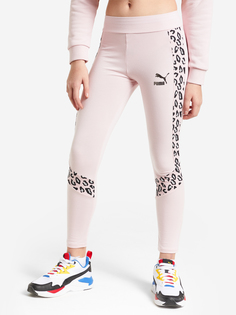 Легинсы для девочек PUMA Classics Summer Roar, Розовый