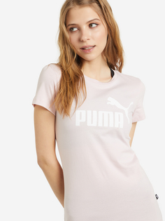 Футболка женская PUMA ESS Logo, Розовый