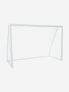 Ворота футбольные Demix, 300 x 200 x 120 см, Белый