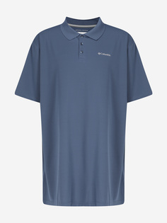 Поло мужское Columbia Utilizer Polo, Plus Size, Синий