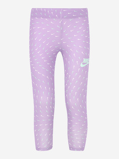 Легинсы для девочек Nike Sport Essentials Aop, Фиолетовый