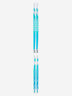 Комплект лыжный женский Nordway Bliss + NNN, Голубой