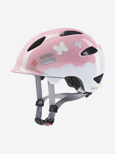 Шлем велосипедный детский Uvex Oyo Style Butterfly, Розовый